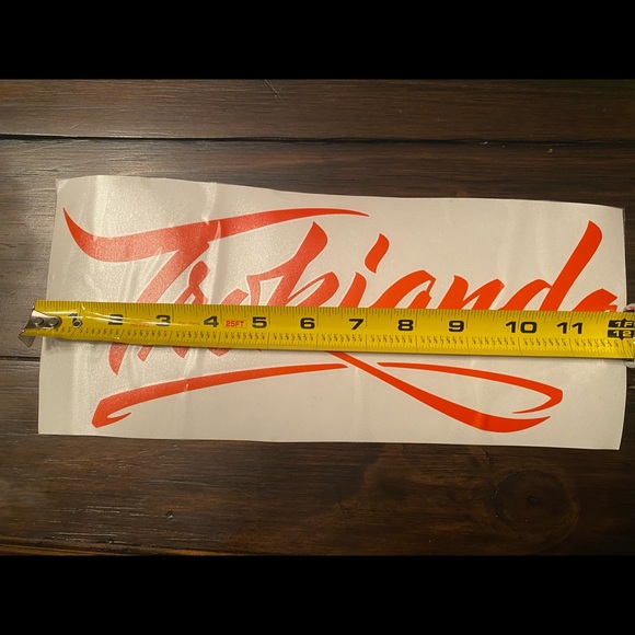 Other | Decalsticker Trokiando Orange | Poshmark